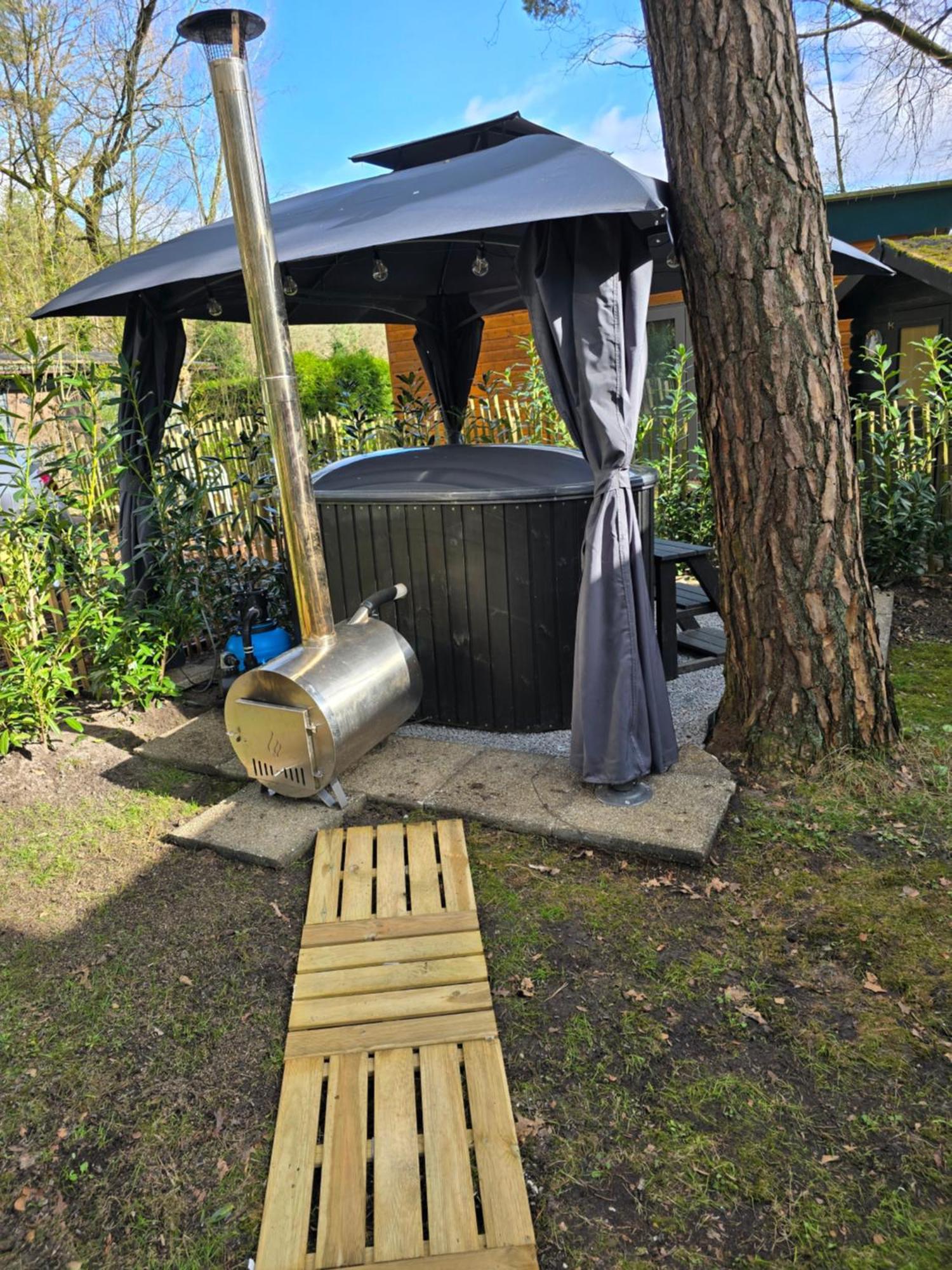 Pipowagen Met Prive Hot Tub Villa ลานาเคน ภายนอก รูปภาพ